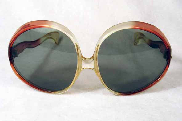 vintage sunglasses : womens : 1970's marked EB (ITALY)