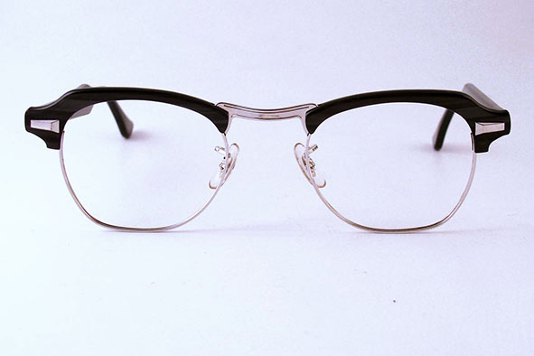 vintage eyewear : mens : 1950s/60s Bal-Rim B-51 by BAUSCH & LOMB USA