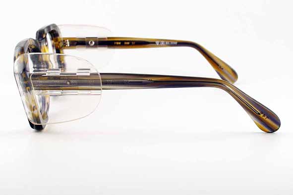 vintage eyewear : mens : Never worn 1970's/80's safety frame by VISIOGARD (GERMANY)