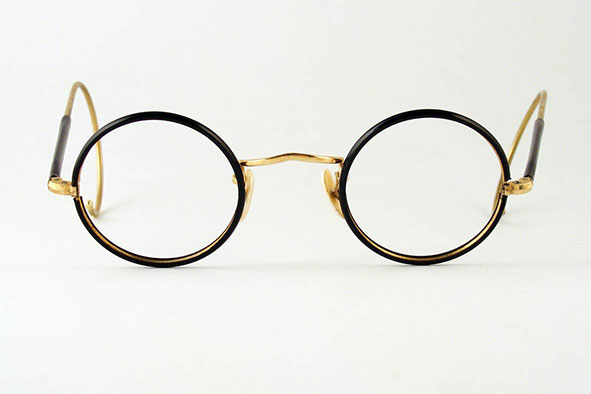 vintage eyewear : unisex : 1940s/50s NHS 424 by Algha Optical Co. (ENGLAND)