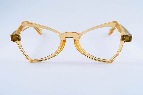 vintage eyewear : womens : 1930s/40s hand-made women's frame, unmarked