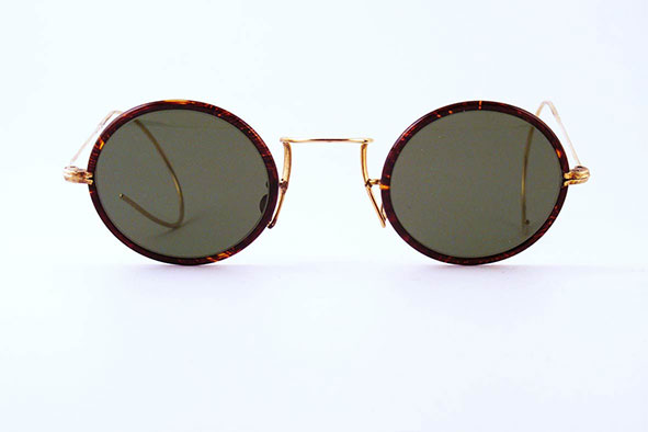vintage sunglasses : unisex : 1940s-60s Windsor Rim