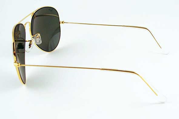 vintage sunglasses : unisex : 1980's/90's Ray-Ban Aviator by BAUSCH & LOMB (USA)