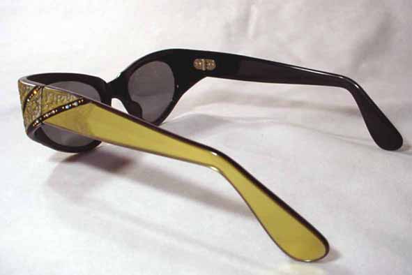 vintage sunglasses : womens : 1960's marked MADE IN FRANCE